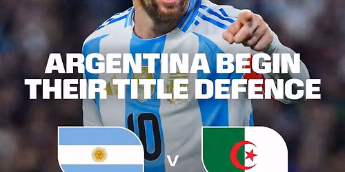 Argentina VS Algeria