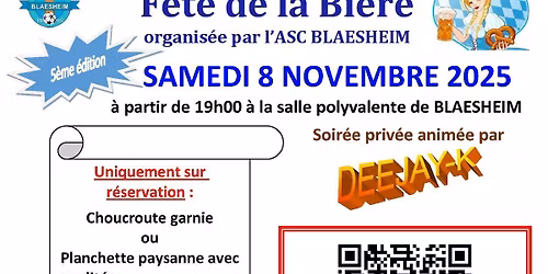 Oktoberfest 8 Novembre 2025 \u00e0 Blaesheim