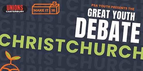 The PSAY Great Youth Debate - Christchurch