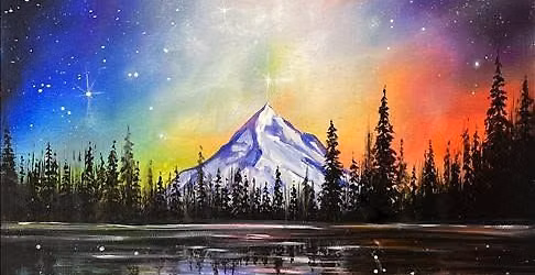 \u2728 Shimmer Lake: Paint the Sparkle \u2728
