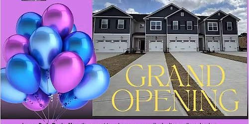 Grand Opening Newest Townhomes in Rocky Mount (Joyner Park)