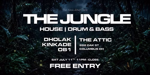 The Attic After Dark LIVE EDM featuring KINKADE x DOLAK x OB1
