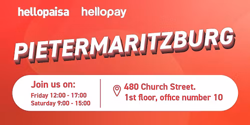 HelloPaisa & HelloPay Pietermaritzburg Activation
