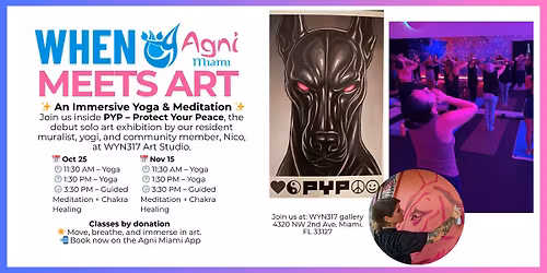 When Yoga Meets Art * Immersive Yoga & Meditation at PYP \u2013 Protect Your Peace