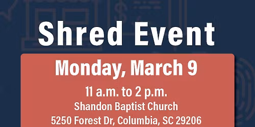 Shred Event: Columbia