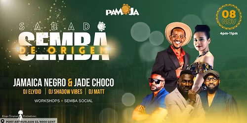 PAMOJA EVENT (SABADO SEMBA DE ORIGEM)