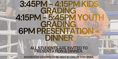 Muay Fit Kids & Youth End of Year Presentation and Celebration!