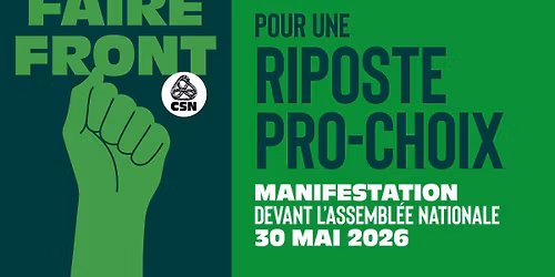 Faire front pour une riposte pro-choix