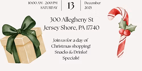 Christmas Sip & Shop at Alex & Jack Co!