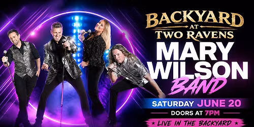 Mary Wilson Band \u2013 Live in the Backyard