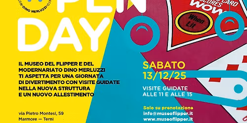 Christmas Open Day: Natale al museo del flipper 