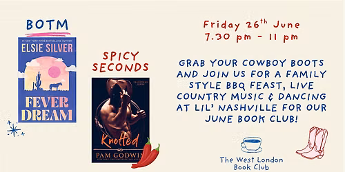 June Book Club: Dinner & Dancing @ Lil\u2019 Nashville