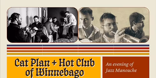 Stone Arch Sessions: Cat Plan w\/ Hot Club of Winnebago - An Evening of Jazz Manouche