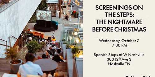 Screenings on the Steps: The Nightmare Before Christmas
