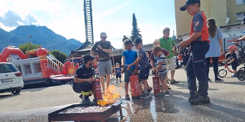 Familientag bei der HFW Bad Ischl, inkl. Feuerl\u00f6scher\u00fcberpr\u00fcfung