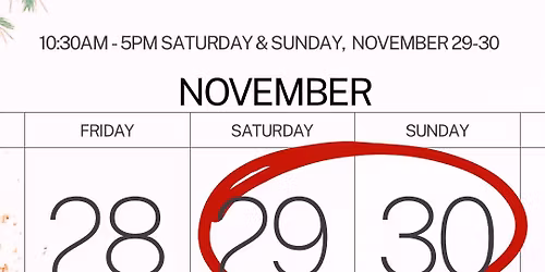 GALT's Holiday Store and Santa Pictures