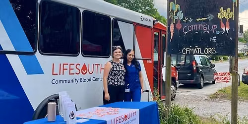 Summer Blood Drive at EAV Farmers Market 
