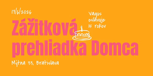Z\u00e1\u017eitkov\u00e1 prehliadka denn\u00e9ho centra Domec 2026