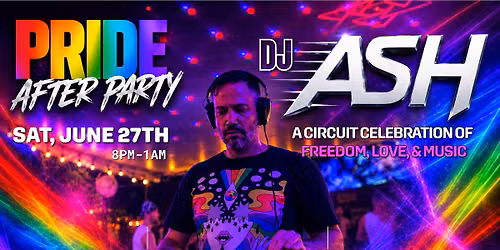 Pride After Party- DJ ASH — 2300 Central Ave, Saint Petersburg, FL, United States, Florida 33712