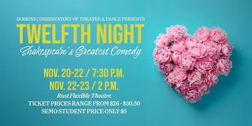 Dobbins Conservatory presents Twelfth Night
