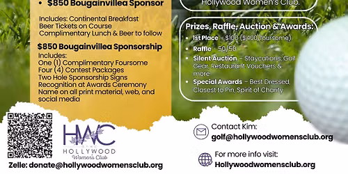 13th Annual Hollywood Women's Club Charity Golf Tournament