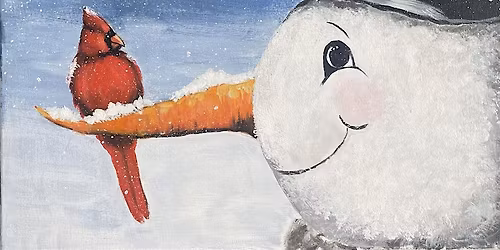 Frosty and Friend Painting Class