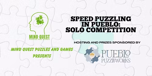Pueblo Speed Puzzling SOLO Competition