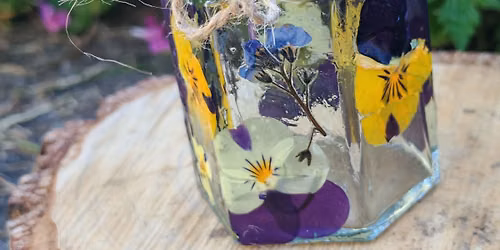 Craft Coffee Morning - Pressed Flower Lantern