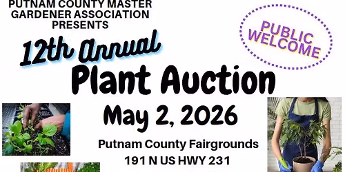 12th Annual Putnam County Master Gardeners Plant Auction
