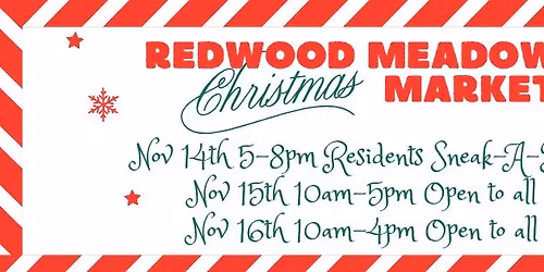 Redwood Meadows Christmas Market 2025