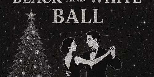 Christmas Black and White Ball