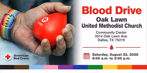 Blood Drive at Oak Lawn UMC
