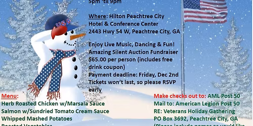 2025 Veterans and Friends Holiday Gathering