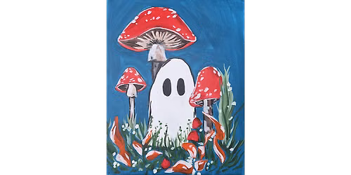 Ghost Among the Mushrooms - Paint and Sip in Indianapolis | Classpop!\u2122