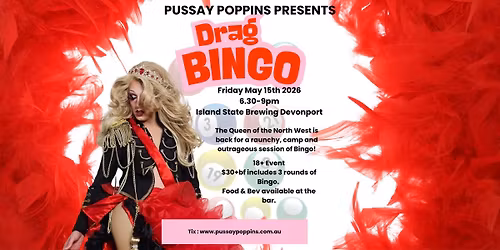Drag Bingo- Devonport Island State Brewing