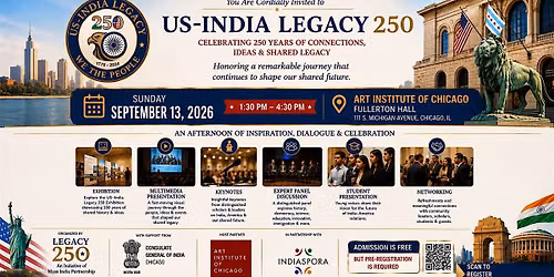 US-India Legacy 250 Celebration at Art Institute of Chicago