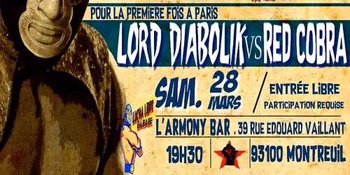 Lord Diabolik Vs Red Cobra