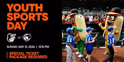 2026 Baltimore Orioles Youth Sports Day with GVAA Baseball