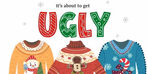 Sound Investment - Pismo Beach Moose Lodge UGLY SWEATER party.