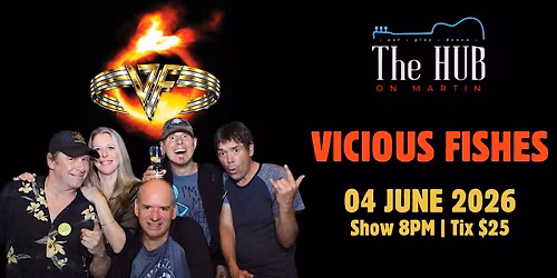 Live music @ The Hub On Martin featuring-Vicious Fishes