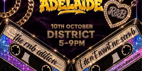 Over 30s Club Adelaide - R&B Edition 