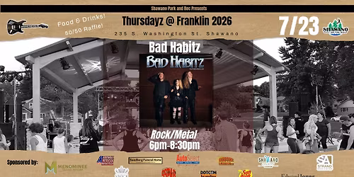 Thursdayz @ Franklin - Bad Habitz