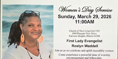Women's Day Service