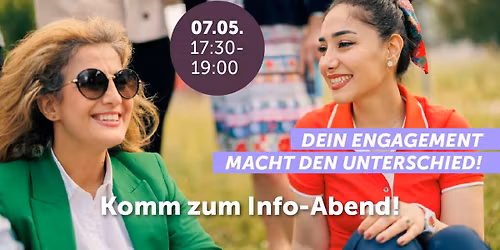 Info-Abend: Freiwillig werden. Zukunft gestalten.