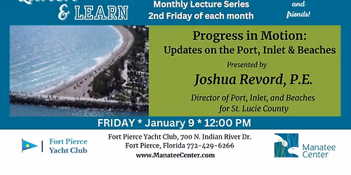 Manatee Center Lunch and Learn