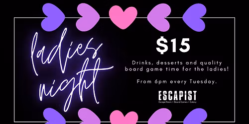 Escapist Ladies' Night Board Game