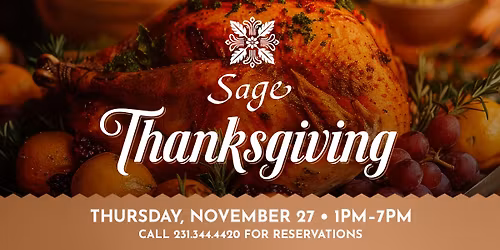\ud83e\udd83 Thanksgiving Dinner at Sage