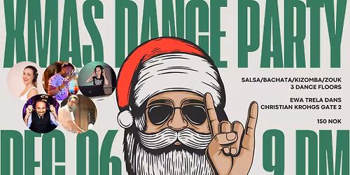 CHRISTMAS DANCE PARTY (salsa\/bachata\/kizomba\/zouk) - Saturday 06.12.2025