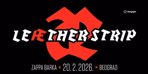 Dark industrial ikona Leaether Strip premijerno u Srbiji!