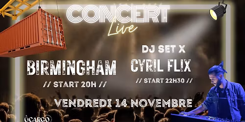SOIR\u00c9E CONCERT LIVE & DJ